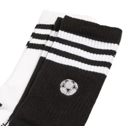 Adidas Embroidered Football Crew Socks 2 Pairs