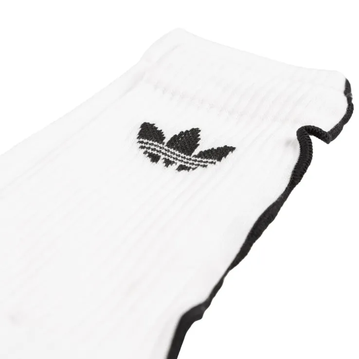 Adidas Ruffle Crew Socks 2 Pairs