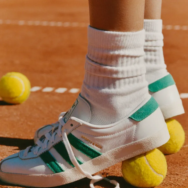 Adidas x Sporty & Rich Blanc