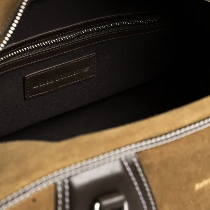 Adidas x Wales Bonner Suede Bowling Bag
