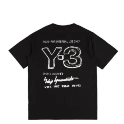 Adidas Y-3 Backprint Short Sleeve Tee