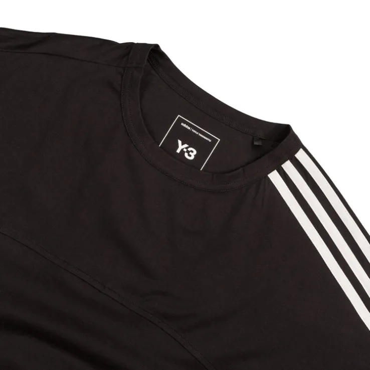Adidas Y-3 Y-3 3-Stripes Short Sleeve Tee