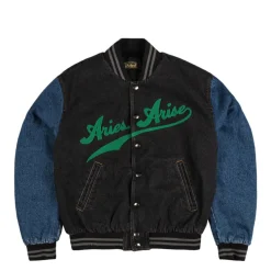 Aries Varsity Denim Jacket