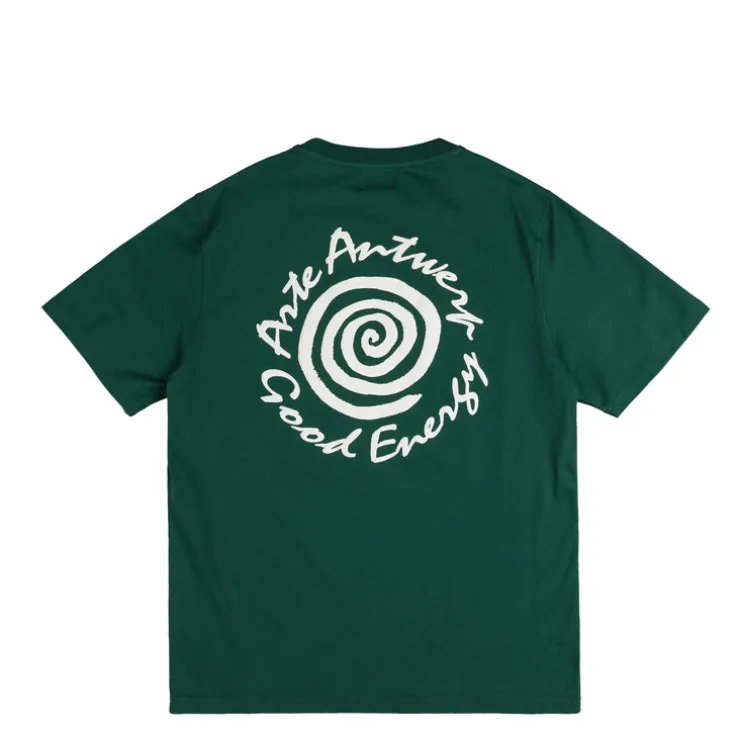 Arte Antwerp Big Spiral Print T-shirt