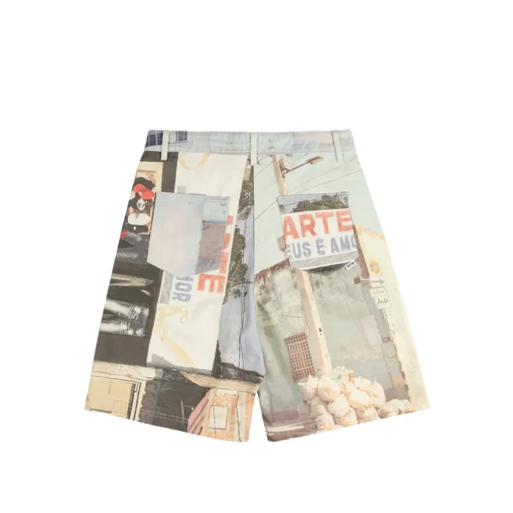 Arte Antwerp Photo Allover Shorts