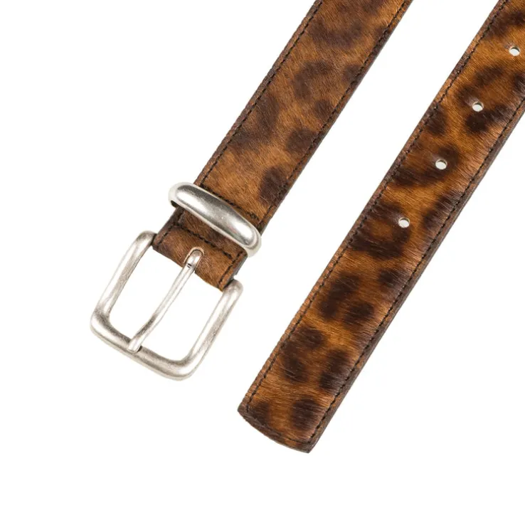 Asphaltgold Leo Ponyhair Belt