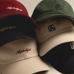 Asphaltgold Script Cotton Twill Cap