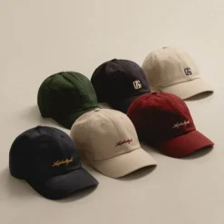 Asphaltgold Script Cotton Twill Cap
