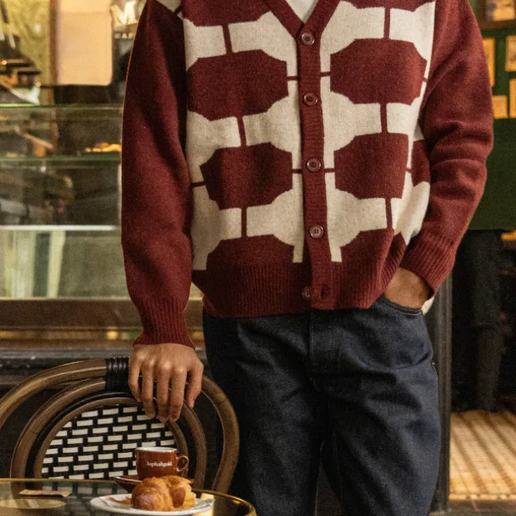 Asphaltgold Third Place Wool Cardigan