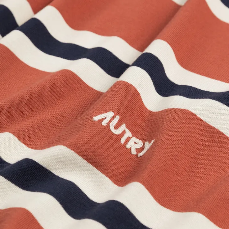 Autry Striped Polo Jersey