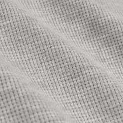 Autry Tonal Logo Waffle Long-Sleeve Polo