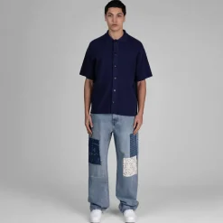 Axel Arigato Patchwork Relaxed Jeans