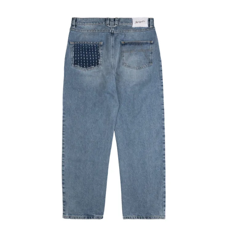 Axel Arigato Patchwork Relaxed Jeans