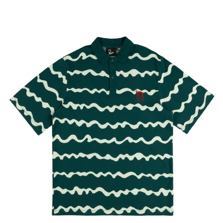 By Parra Broken Waves Polo Shirt