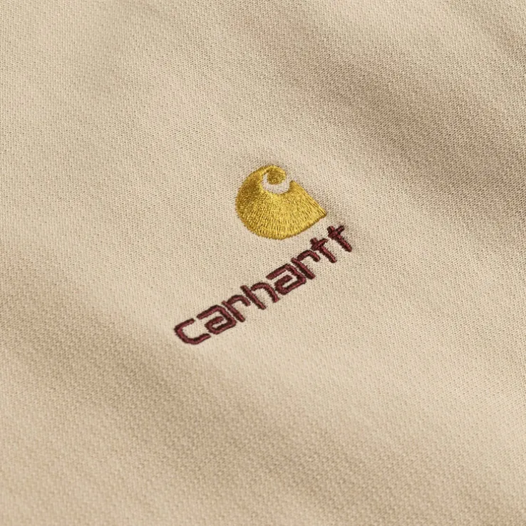 Carhartt WIP Half Zip American Script Sweat
