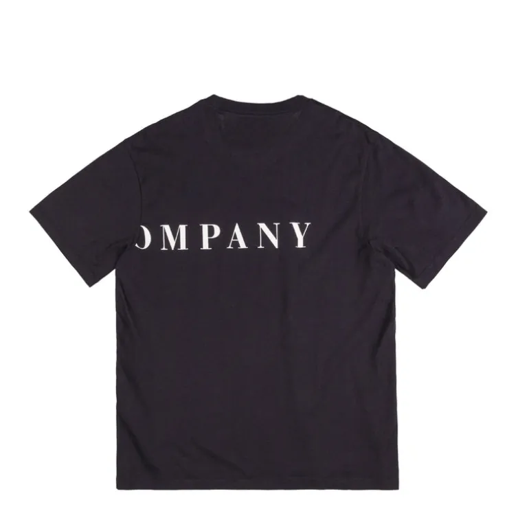 C.P. Company 30/1 Jersey Front-Back Logo T-Shirt