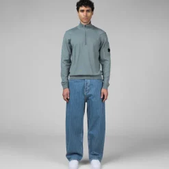 C.P. Company Sea Island Half Zip Lens Knit