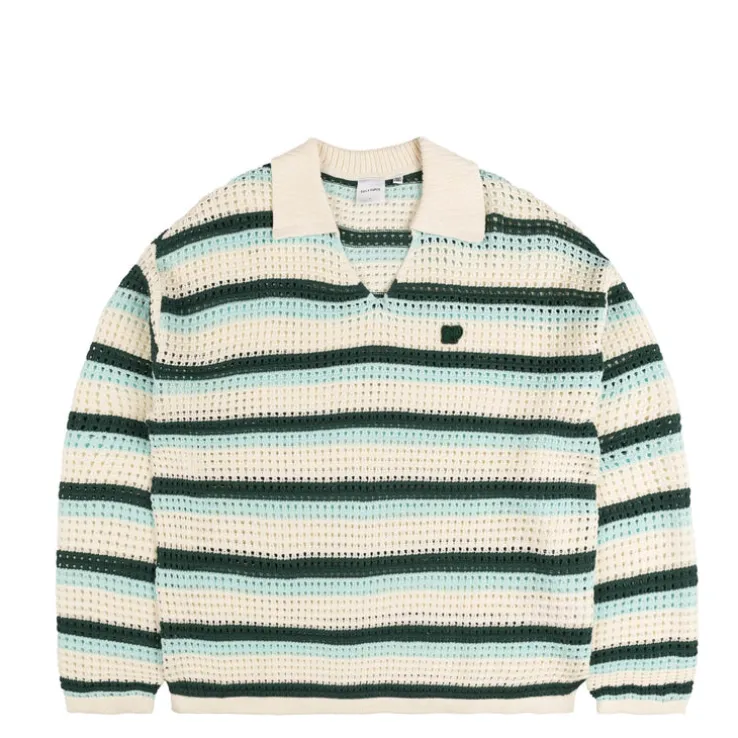 Daily Paper Crochet V-Neck Sweater