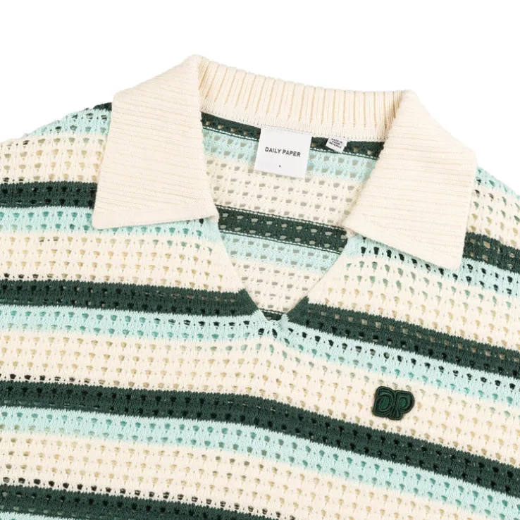 Daily Paper Crochet V-Neck Sweater