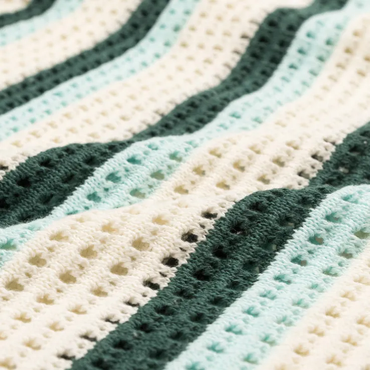 Daily Paper Crochet V-Neck Sweater