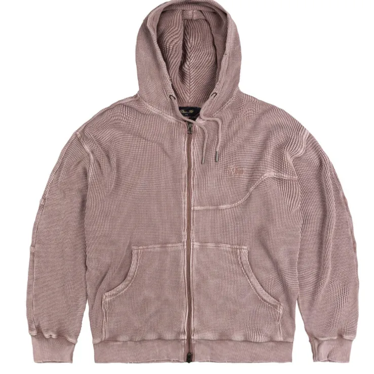 Dime Premium Waffle Zip Hoodie