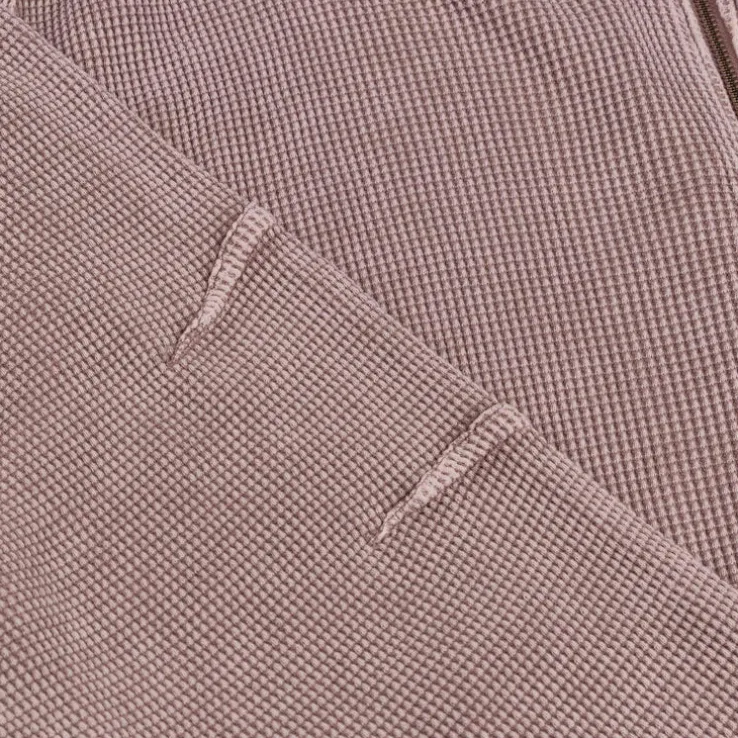 Dime Premium Waffle Zip Hoodie