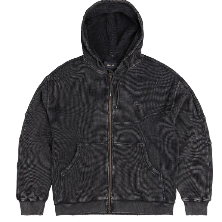 Dime Premium Waffle Zip Hoodie