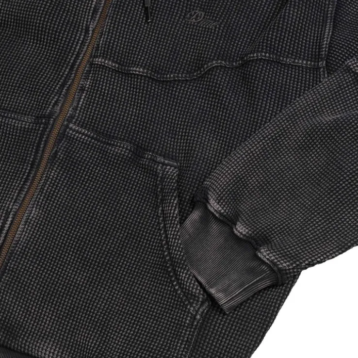 Dime Premium Waffle Zip Hoodie