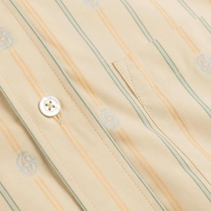 Drole de Monsieur La Chemise Rayée Monogramme