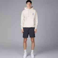 Drole de Monsieur Le Hoodie Slogan Cursive