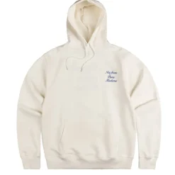 Drole de Monsieur Le Hoodie Slogan Cursive