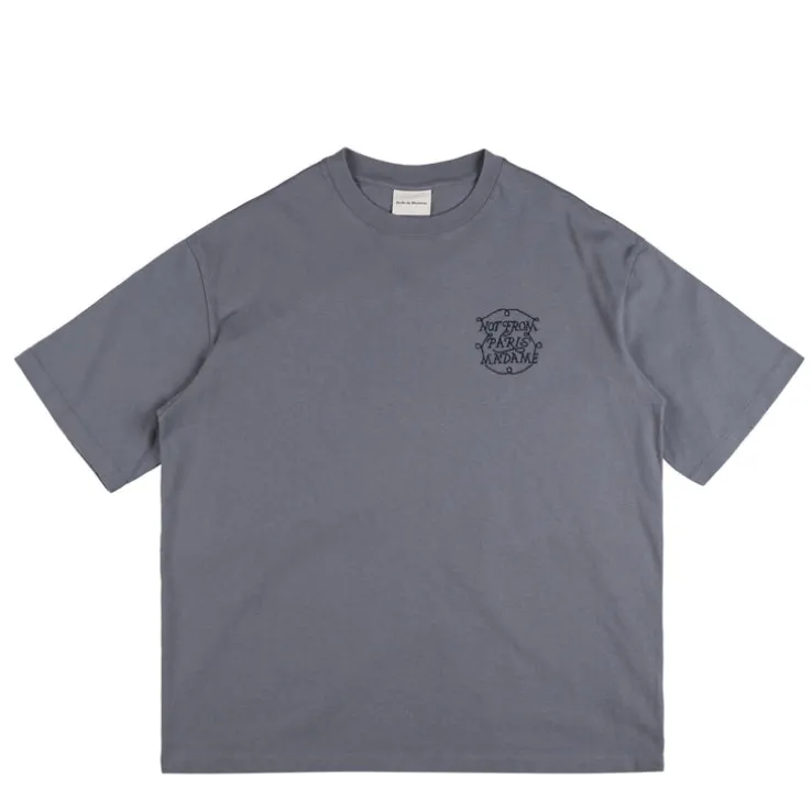 Drole de Monsieur Le T-Shirt Slogan Tresses