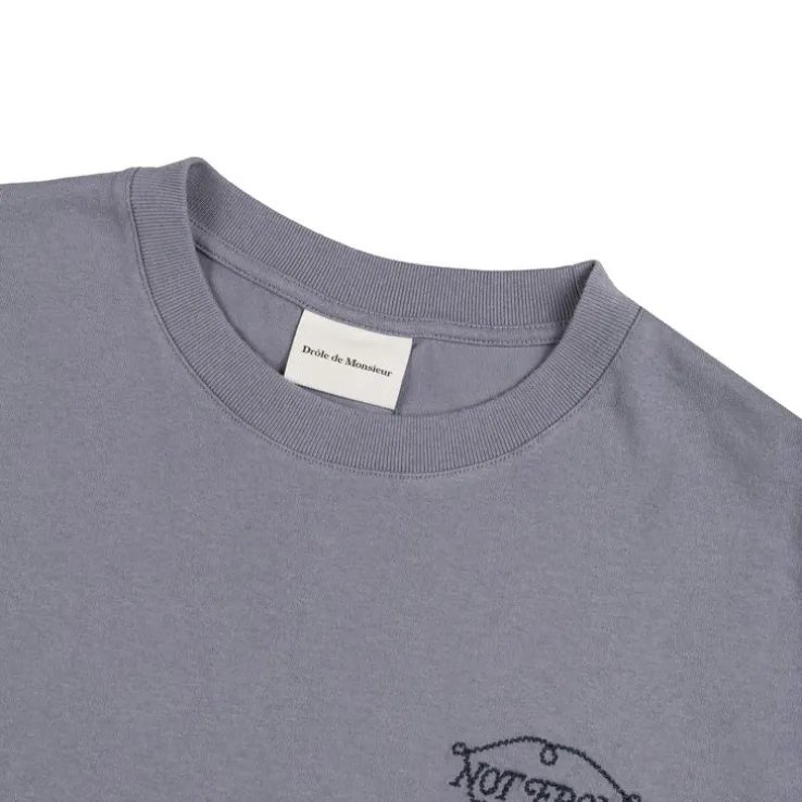 Drole de Monsieur Le T-Shirt Slogan Tresses