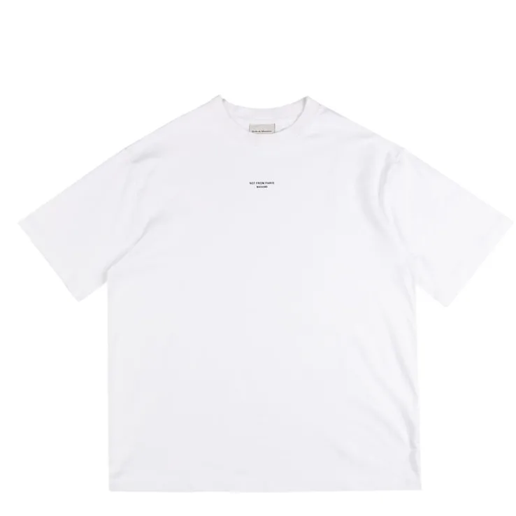 Drole de Monsieur Le T-Shirt Slogan Classique