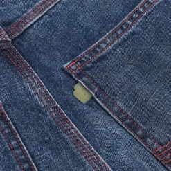 ERL Baggy Indiana Distressed Jeans Woven