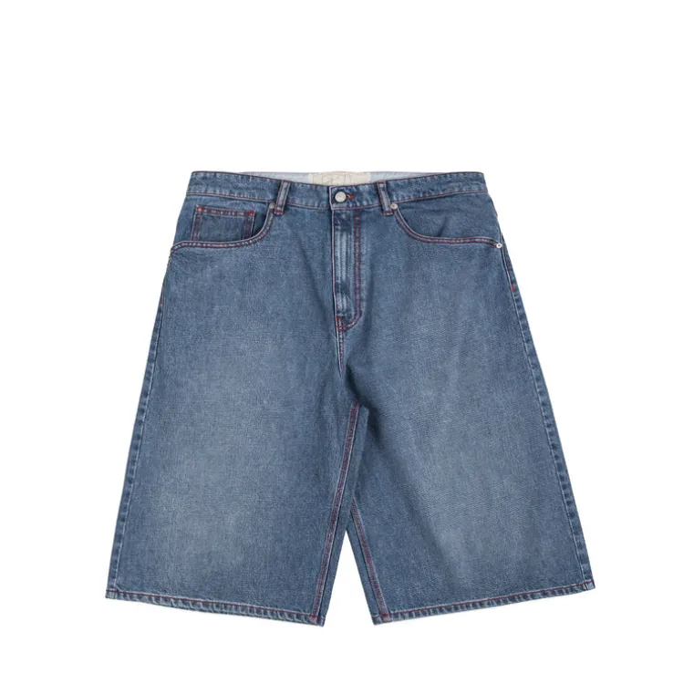 ERL Denim Indiana Skate Shorts Woven