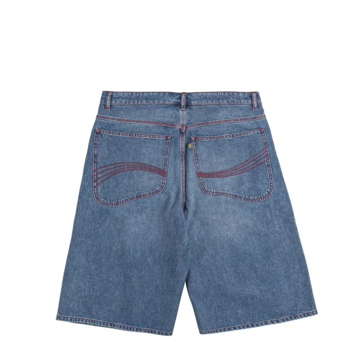 ERL Denim Indiana Skate Shorts Woven