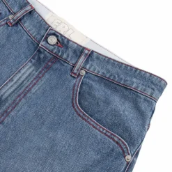 ERL Denim Indiana Skate Shorts Woven