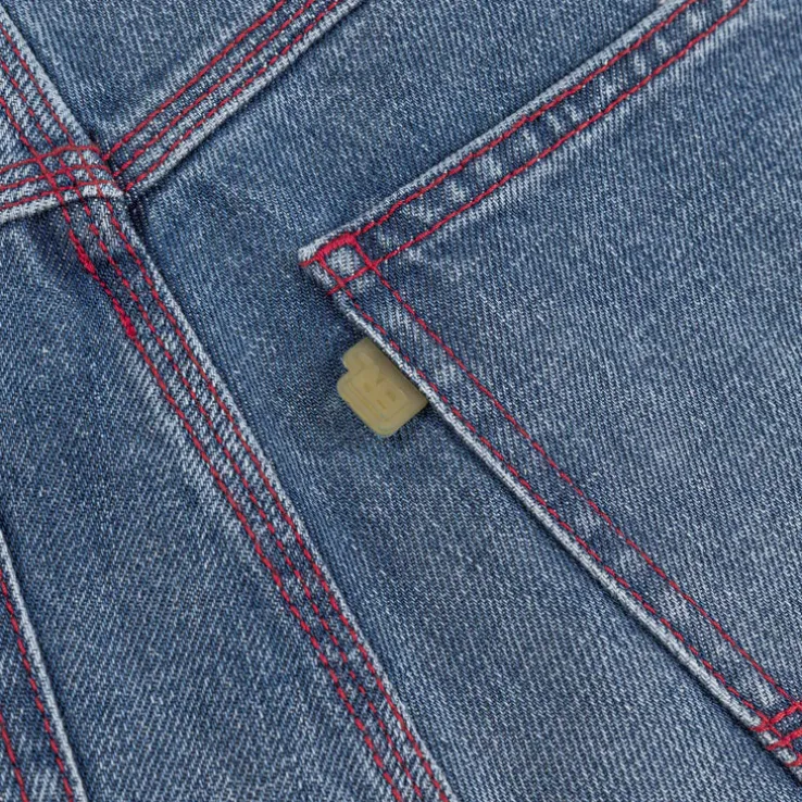 ERL Denim Indiana Skate Shorts Woven