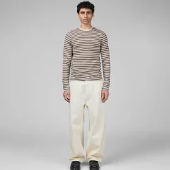 ERL Striped Long Sleeve T-Shirt Knit