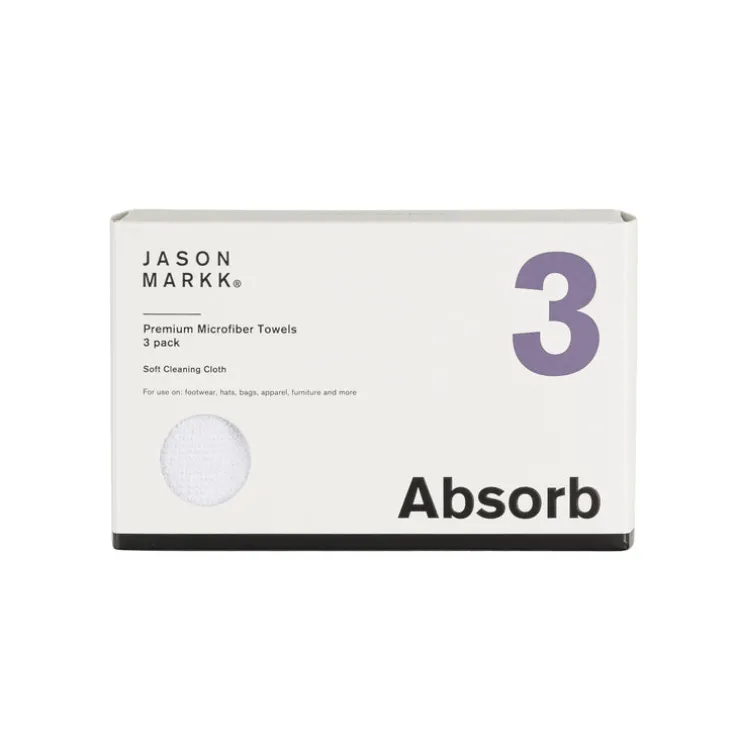 Jason Markk Premium Microfiber Towel 3 Pack