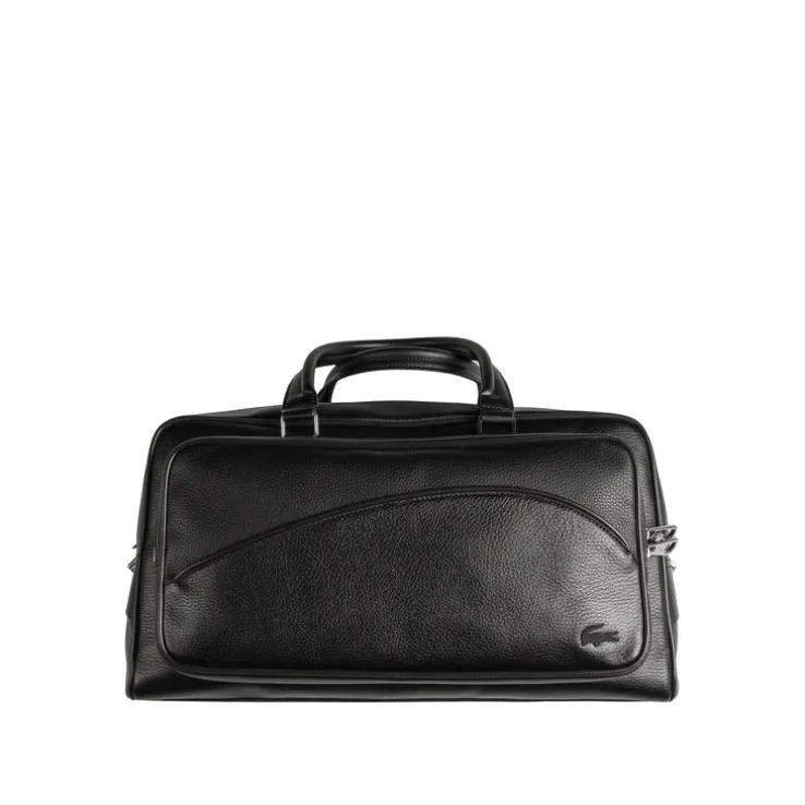 Lacoste Angy Leather Computer Pocket Weekender Bag