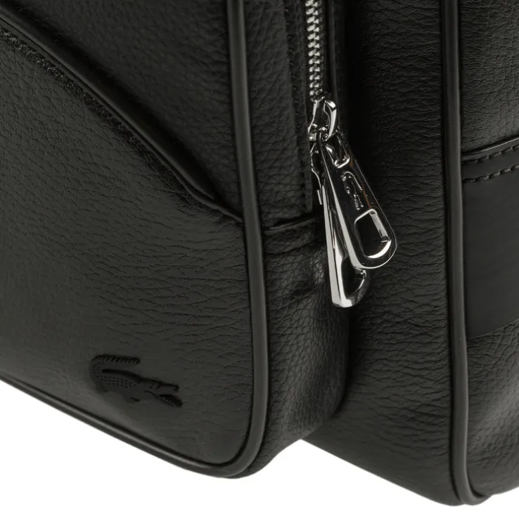 Lacoste Angy Leather Computer Pocket Weekender Bag
