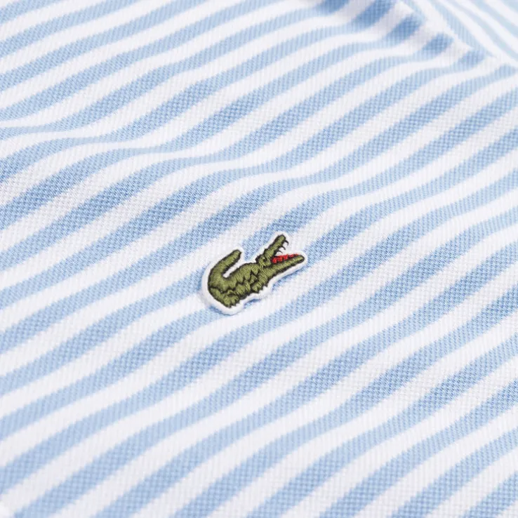Lacoste Classic Fit Striped Petit Piqué Polo Shirt