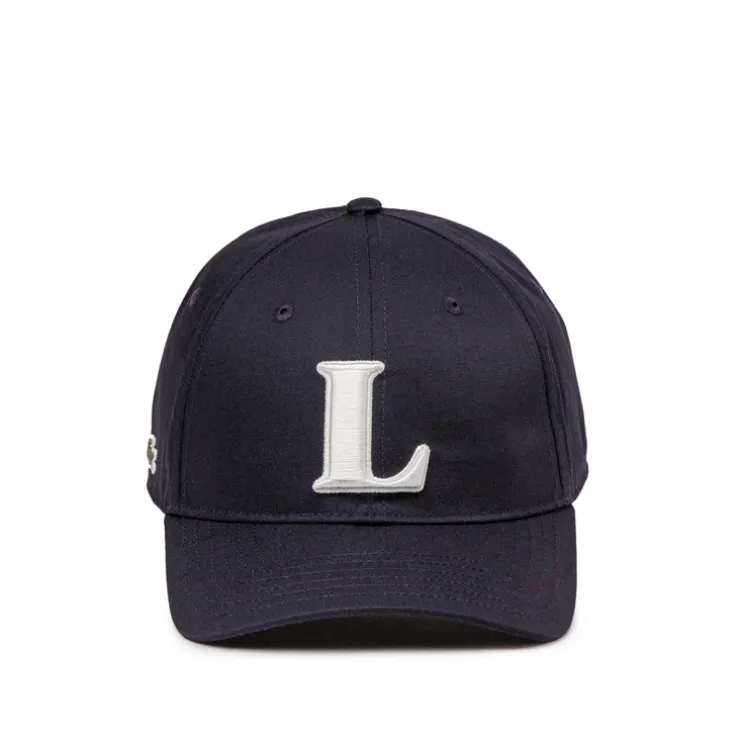 Lacoste 3D Embroidered Cotton Twill Baseball Cap