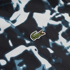 Lacoste Print Motif Water-Repellent Windbreaker