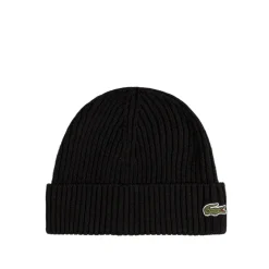 Lacoste Rib Knit Beanie