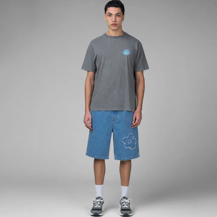 Marni Denim Shorts With Patch Detail