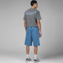 Marni Denim Shorts With Patch Detail