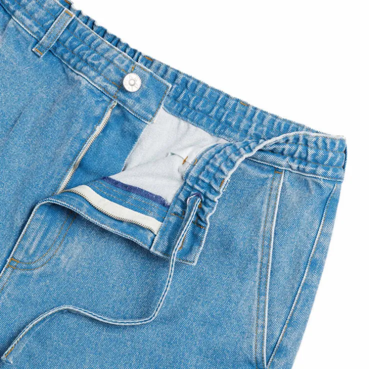 Marni Denim Shorts With Patch Detail